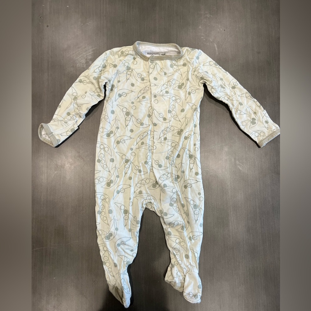 Magnetic Me Modal Footie Peas-in-a-Pod sz 0-3M